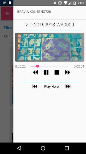 PlayTo Sony TV screenshot 6