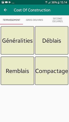 Cost Of Construction screenshot 1