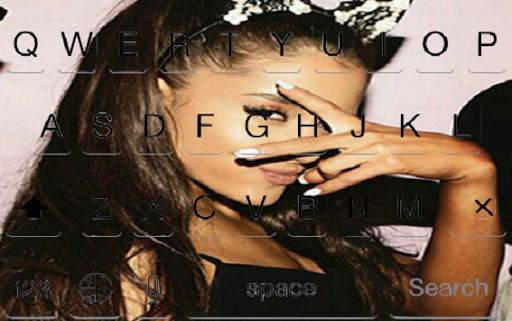 Ariana Grande Keyboard Themes screenshot 2