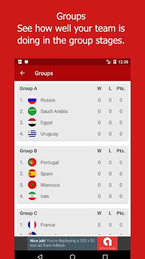World Cup 2018 Live Scores screenshot 2
