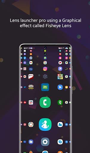 Lens launcher - 3d launcher &  screenshot 3