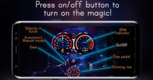 Car Dashboard Live Wallpaper II screenshot 9
