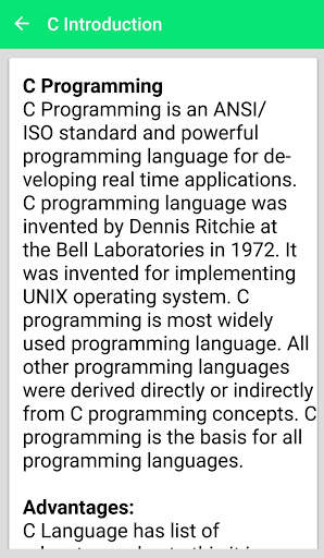 C Programming screenshot 3