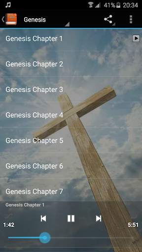 King James Bible (KJV) Audio скриншот 3
