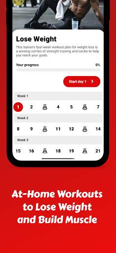 Lose Weight for Men - Workout at Home screenshot 3
