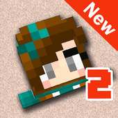 Free Girl Skin for Minecraft 2 logo