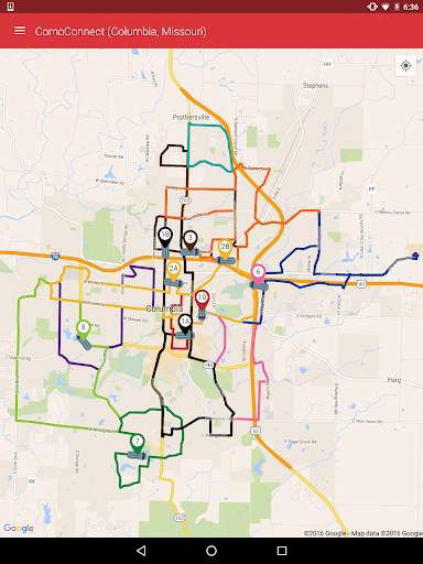 DoubleMap Bus Tracker screenshot 6