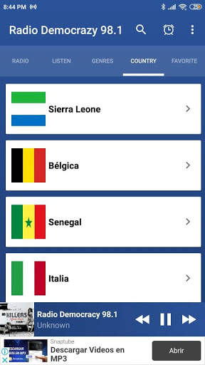 Radio democracy 98.1 sierra leone App Free screenshot 4