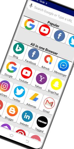 Fast: all social browser for U screenshot 2