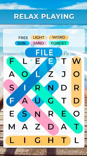 Word Search. Offline Games screenshot 1