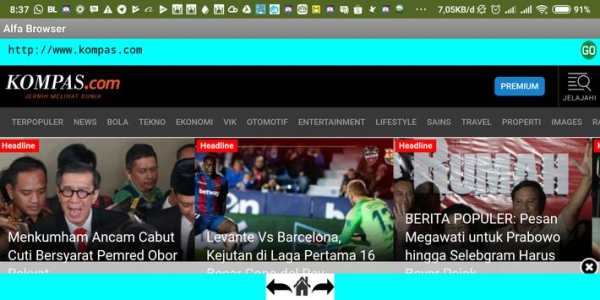 Alfa Browser screenshot 3
