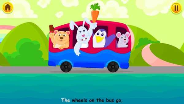 Wheels On The Bus Nursery Rhyme & Song For Toddler screenshot 6