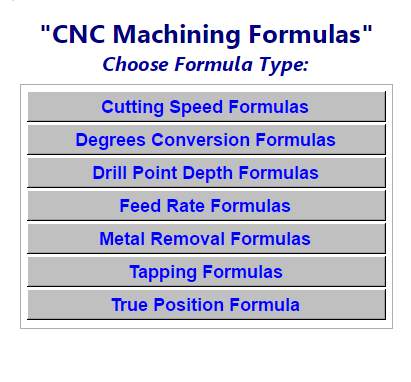 Machinist Machine Shop Formulas & Calculators screenshot 2