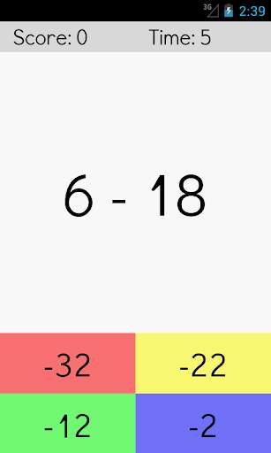 gioco di matematica duro screenshot 1