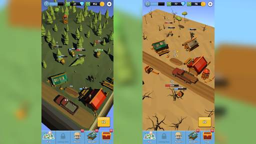Wood Inc. - 3D Idle Lumberjack Simulator Game screenshot 4
