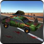 Highway Zombie Game Race Shoot icon