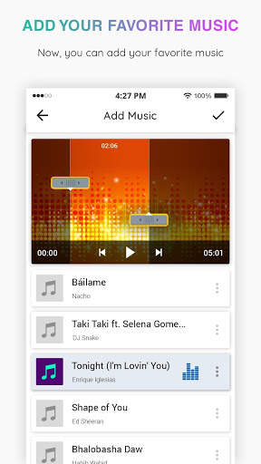 Nature Effect Video Maker with Music screenshot 2