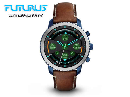 Futurus Watch Face & Clock Live Wallpaper screenshot 2