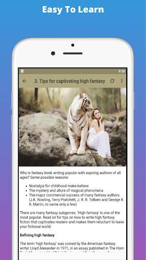How To Write Fantasy Novel скриншот 4