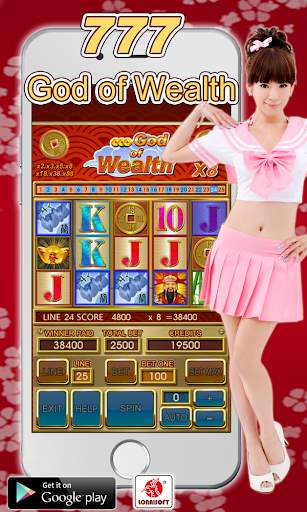 777 God-Of-Wealth Slot Machine screenshot 1