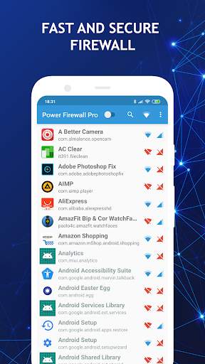 Power Firewall Pro - Network Protection(NoRoot) screenshot 1