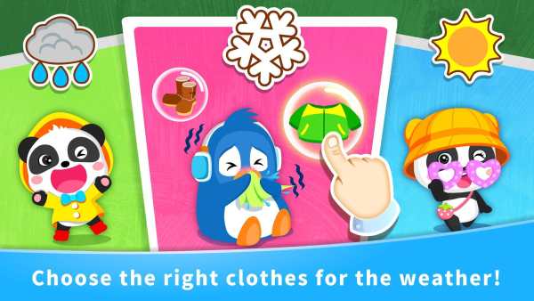 Baby Panda's Learning Weather screenshot 4