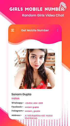 Real girls mobile number for WhatsApp Chat & Video screenshot 5