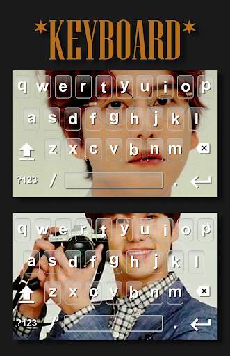 Super Junior Keyboard (Keypad Background) screenshot 1