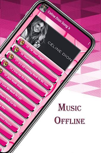 Celine Dion Songs MP3 Offline screenshot 3