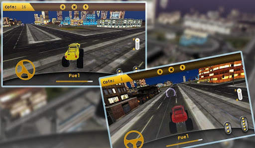 3D Monster Truck Pilot Flying Car screenshot 3