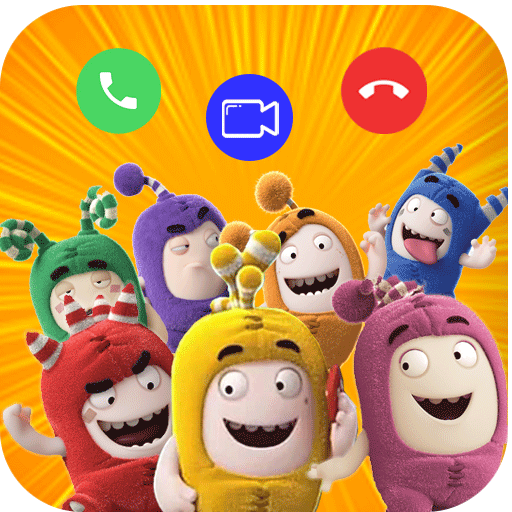Oddbods advance fake call prank icon