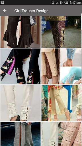 Dhoti palazzo tulip design screenshot 4