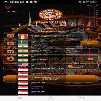 Dash VPN Extreme V2 скриншот 3