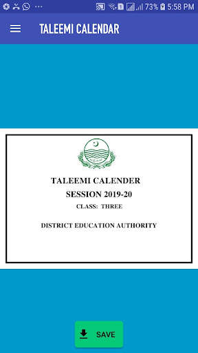 Taleemi Calendar скриншот 3