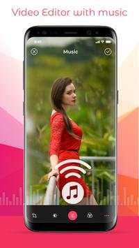 Video Editor with music 1 تصوير الشاشة