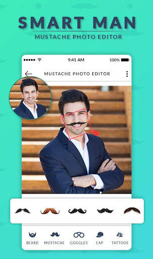 Man Mustache Photo Editor - Beard Photo Editor screenshot 4