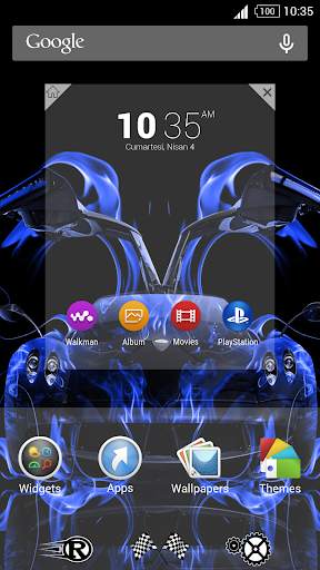 For Xperia Theme Speed Car screenshot 4