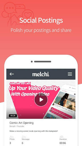 Melchi – Global NO.1 Video & Photo Editor 5 تصوير الشاشة