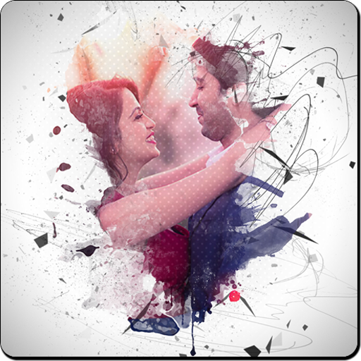 Creative Art Splatter Photo Effect icon