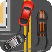 Dodge The Cars: Escape The Police-Chasing Car Game