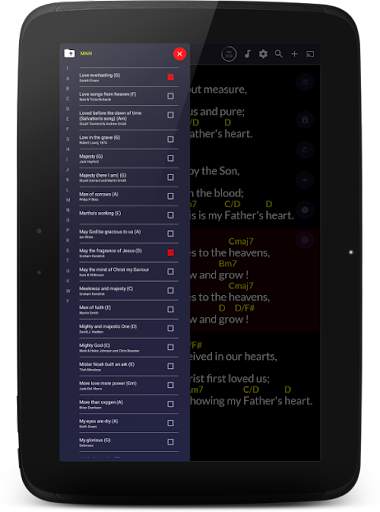 OpenSongApp screenshot 16