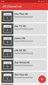 JIO TV Channels screenshot 3
