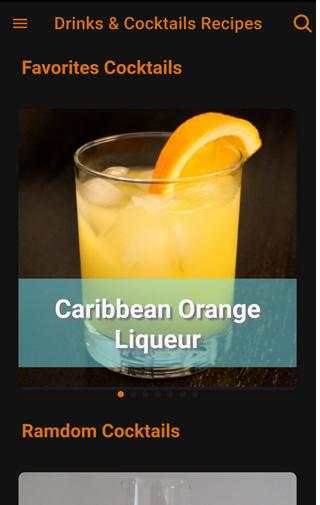 Drinks & Cocktails Recipes - Free screenshot 1