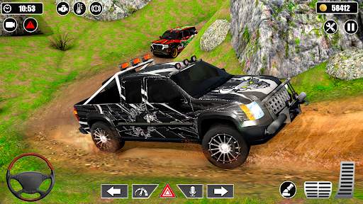 Offroad Jeep Driving 3d Game screenshot 1