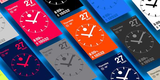 SwissClock Wallpaper and Widget screenshot 1