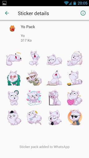 funny wastickersapp screenshot 4