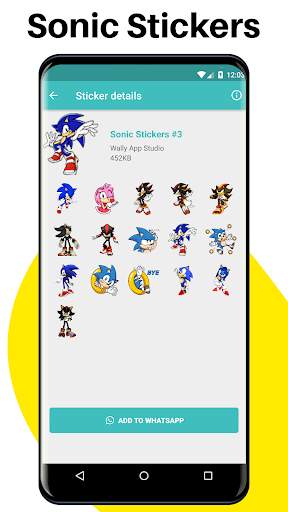 WAStickerApps - Sonic Stickers for WhatsApp 2020 screenshot 4