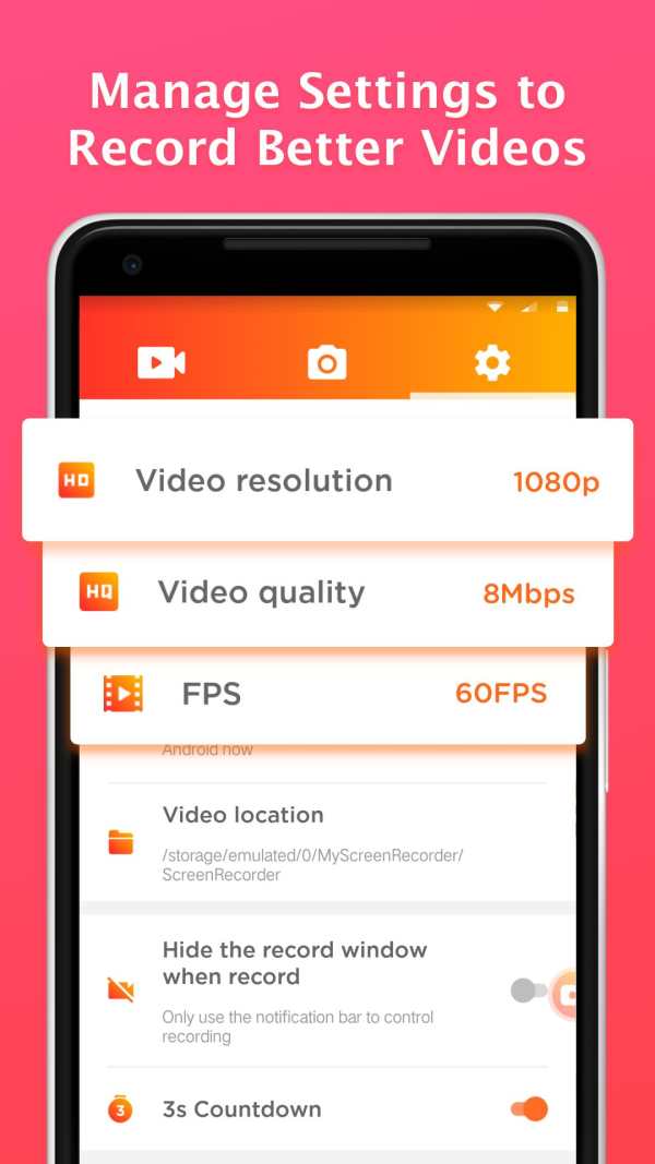 Screen Recorder-My VideoRecord screenshot 5
