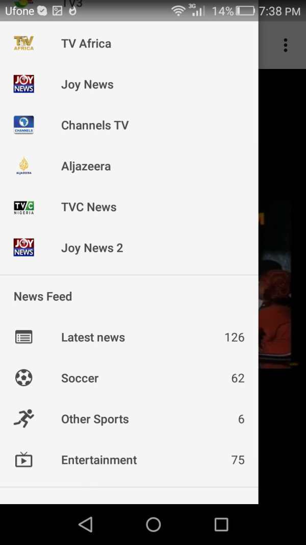 Multi TV screenshot 2