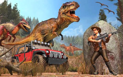 Deadly Dinosaur Hunter Safari Animal hunting Games screenshot 8